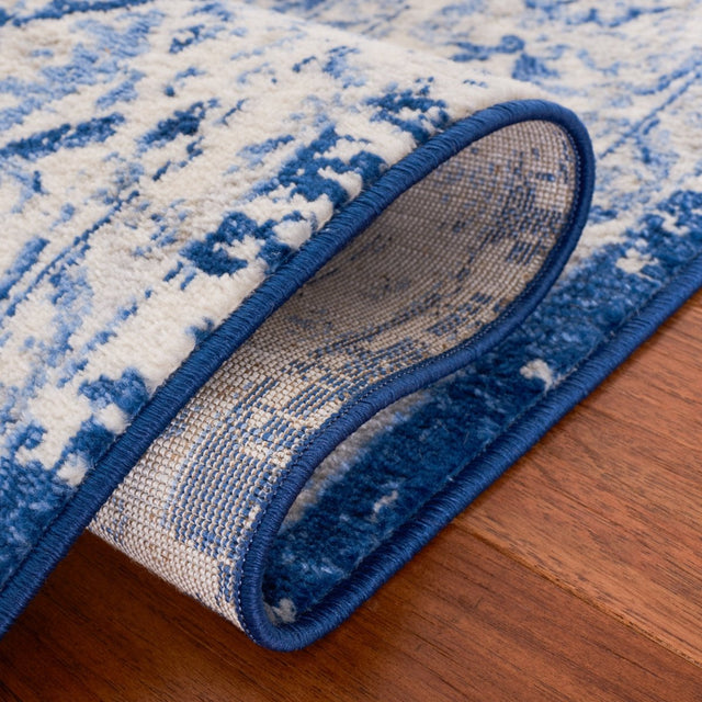 Safavieh Brentwood Bnt876M Blue/Ivory Rug.