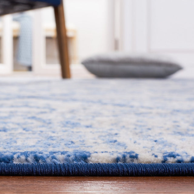 Safavieh Brentwood Bnt876M Blue/Ivory Rug.