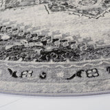 Safavieh Brentwood Bnt885F Grey/Black Rug.