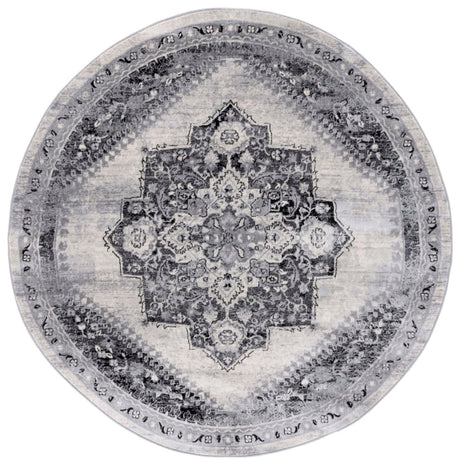Safavieh Brentwood Bnt885F Grey/Black Rug.