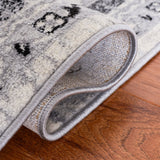 Safavieh Brentwood Bnt885F Grey/Black Rug.