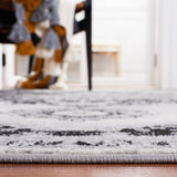 Safavieh Brentwood Bnt885F Grey/Black Rug.
