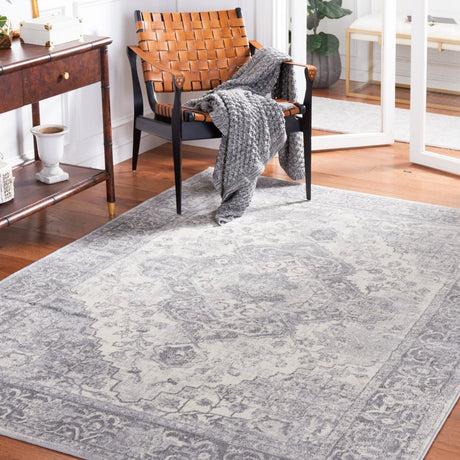 Safavieh Brentwood Bnt888F Grey/Light Grey Rug.