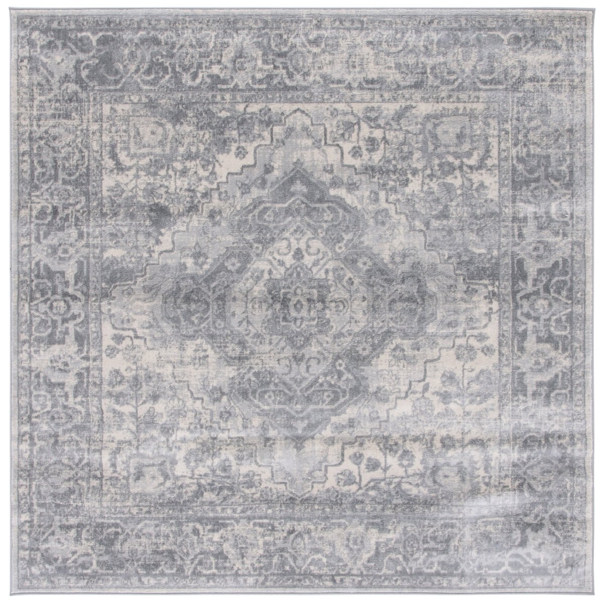 Safavieh Brentwood Bnt888F Grey/Light Grey Rug.