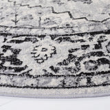 Safavieh Brentwood Bnt888Z Black/Ivory Rug.