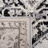 Safavieh Brentwood Bnt888Z Black/Ivory Rug.