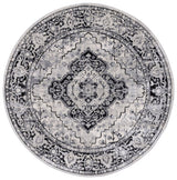 Safavieh Brentwood Bnt888Z Black/Ivory Rug.