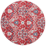 Safavieh Brentwood Bnt894R Red / Ivory Rugs.