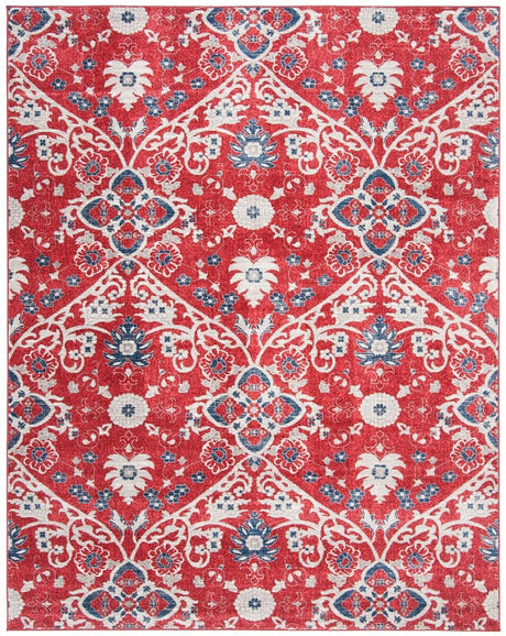 Safavieh Brentwood Bnt894R Red / Ivory Rugs.