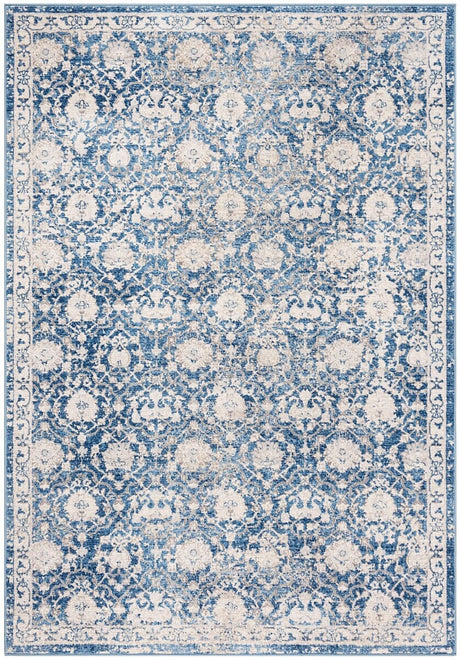 Safavieh Brentwood Bnt896N Navy/Creme Rug.