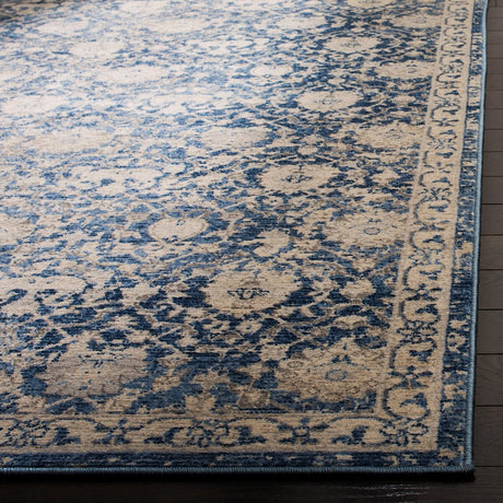 Safavieh Brentwood Bnt896N Navy/Creme Rug.