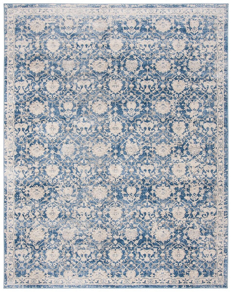 Safavieh Brentwood Bnt896N Navy/Creme Rug.