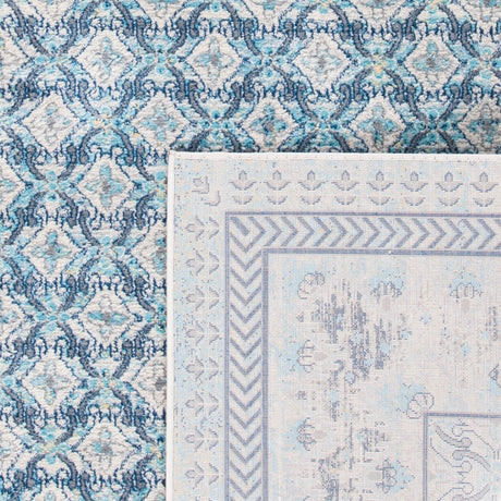 Safavieh Brentwood Bnt899A Ivory/Aqua Rugs.