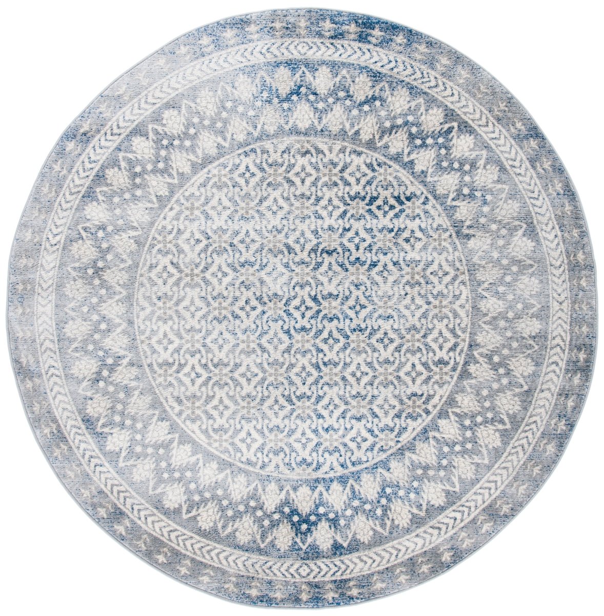 Safavieh Brentwood Bnt899C Ivory/Light Grey Rugs.