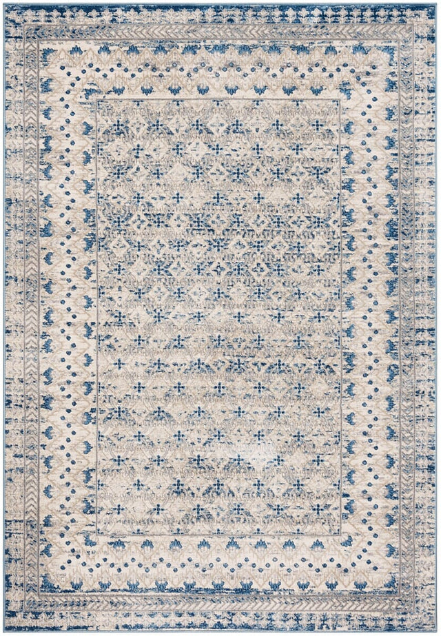 Safavieh Brentwood Bnt899G Light Grey/Blue Rug.