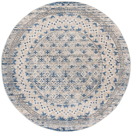 Safavieh Brentwood Bnt899G Light Grey/Blue Rug.