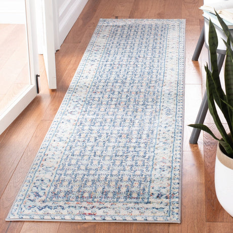 Safavieh Brentwood Bnt899M Blue/Yellow Rugs.