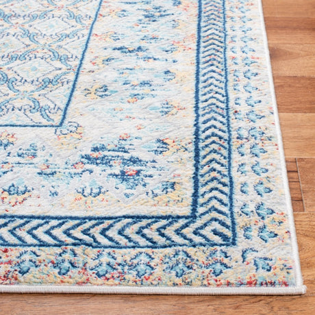 Safavieh Brentwood Bnt899M Blue/Yellow Rugs.