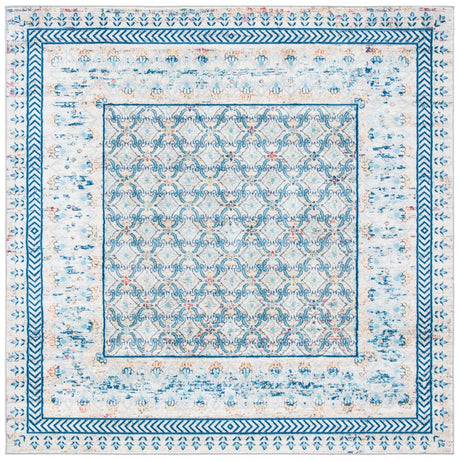 Safavieh Brentwood Bnt899M Blue/Yellow Rugs.