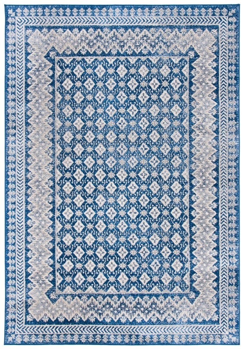 Safavieh Brentwood Bnt899N Navy/Beige Rugs.