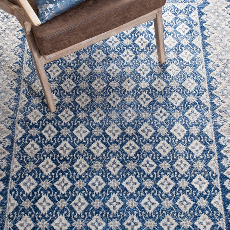 Safavieh Brentwood Bnt899N Navy/Beige Rugs.