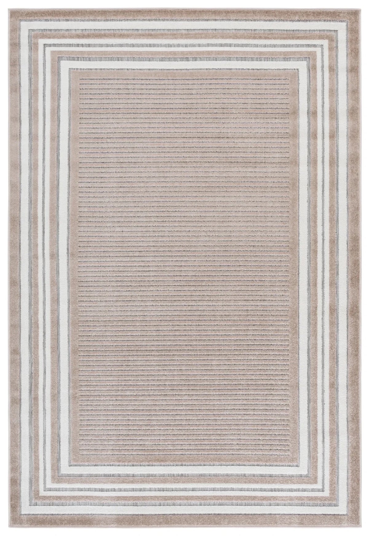 Safavieh Cabana 4'-5" x 6'-5" Rug in Beige / Ivory
