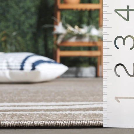 Safavieh Cabana 4'-5" x 6'-5" Rug in Beige / Ivory