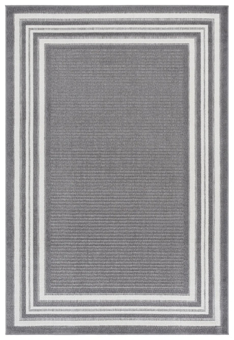 Safavieh Cabana 4'-5" x 6'-5" Rug in Grey / Ivory