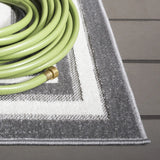 Safavieh Cabana 4'-5" x 6'-5" Rug in Grey / Ivory