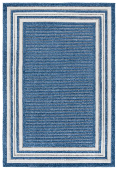 Safavieh Cabana 4'-5" x 6'-5" Rug in Light Blue / Ivory