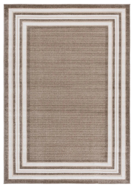 Safavieh Cabana 4'-5" x 6'-5" Rug in Dark Beig / Ivory