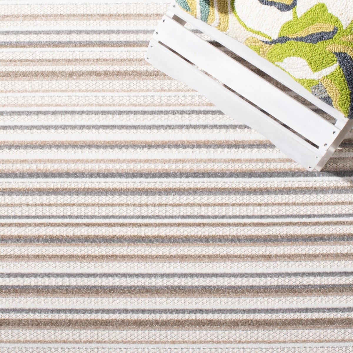 Safavieh Cabana Cbn323B Ivory/Grey Rugs.