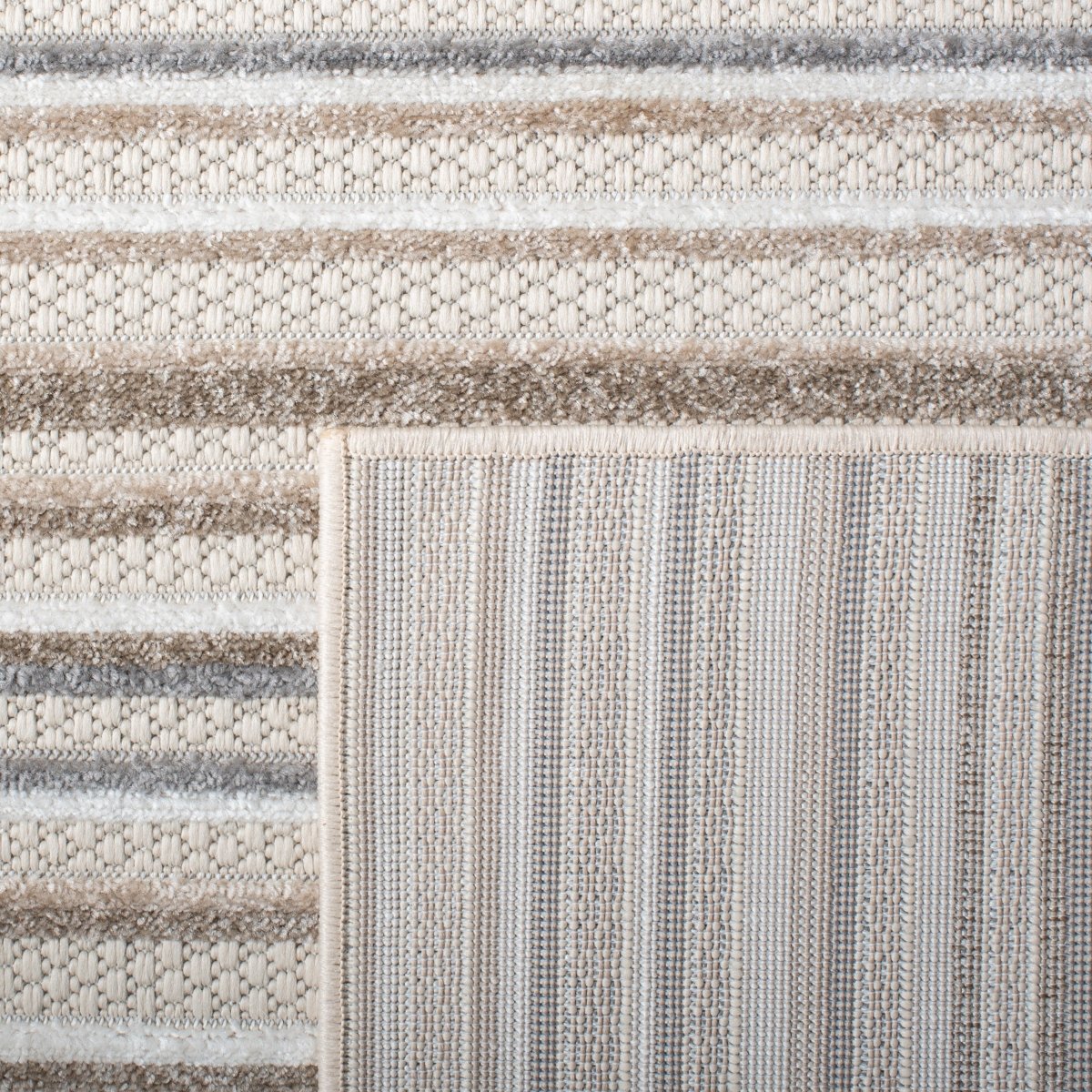 Safavieh Cabana Cbn323B Ivory/Grey Rugs.