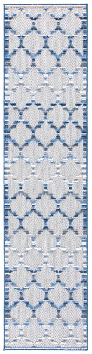 Safavieh Cabana Cbn333G Grey/Blue Rugs.