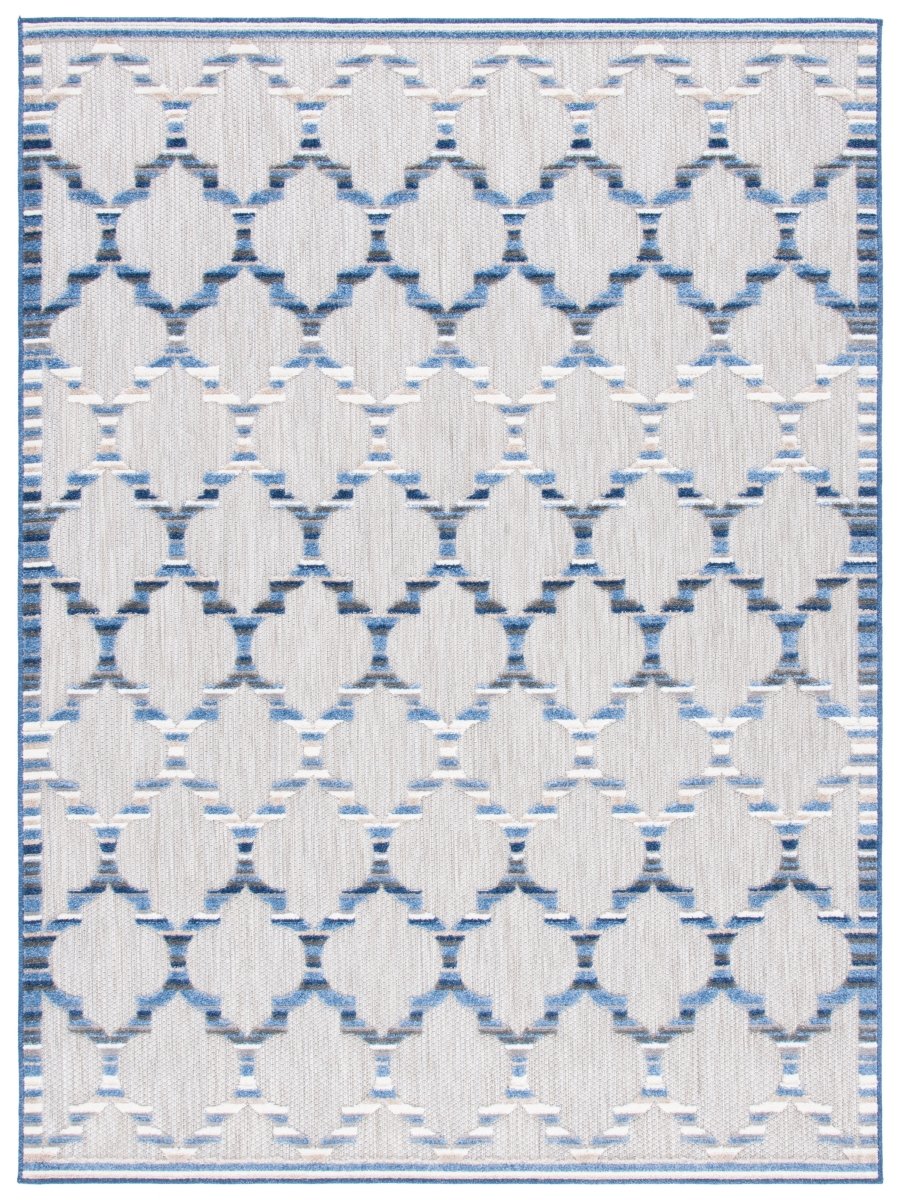 Safavieh Cabana Cbn333G Grey/Blue Rugs.