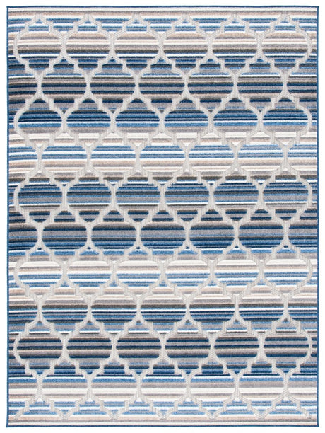 Safavieh Cabana Cbn333M Blue/Grey Rug.