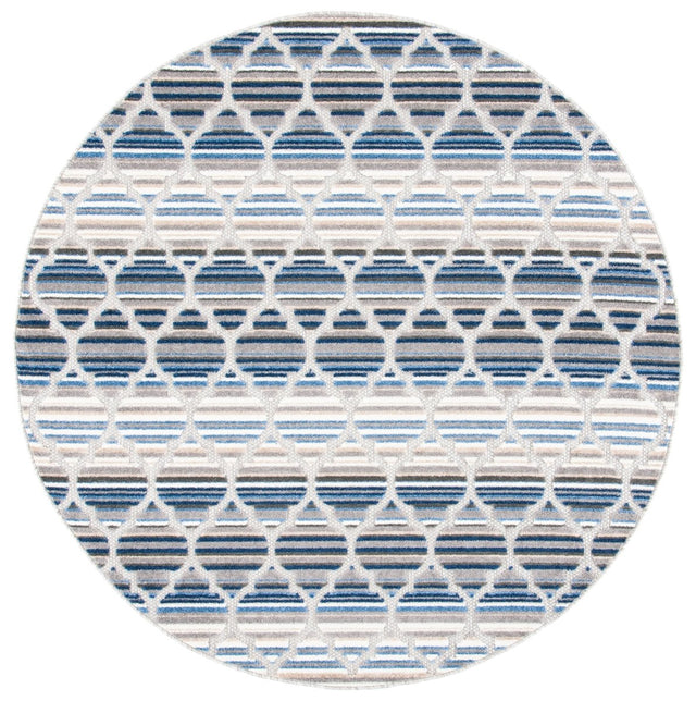 Safavieh Cabana Cbn333M Blue/Grey Rug.