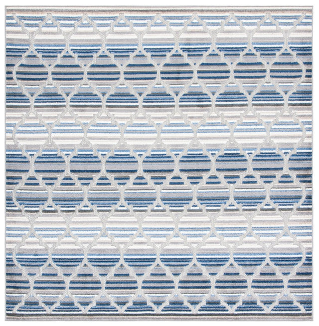 Safavieh Cabana Cbn333M Blue/Grey Rug.