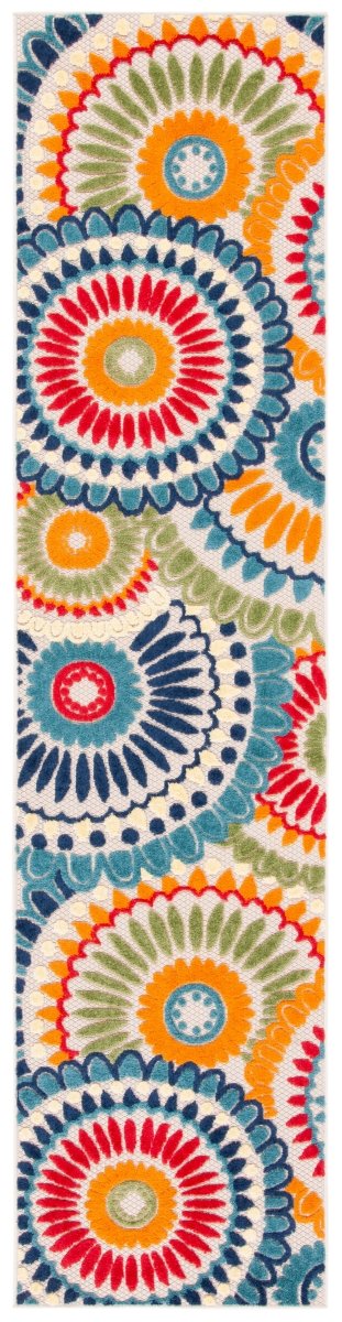 Safavieh Cabana Cbn382M Blue/Ivory Rug.