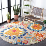 Safavieh Cabana Cbn391A Ivory/Orange Rug.