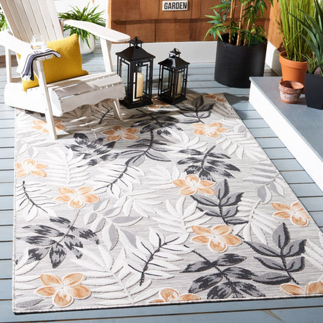 Safavieh Cabana Cbn405A Grey/Ivory Rug.
