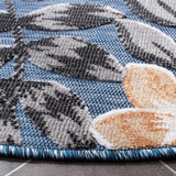 Safavieh Cabana Cbn405M Blue/Grey Rug.