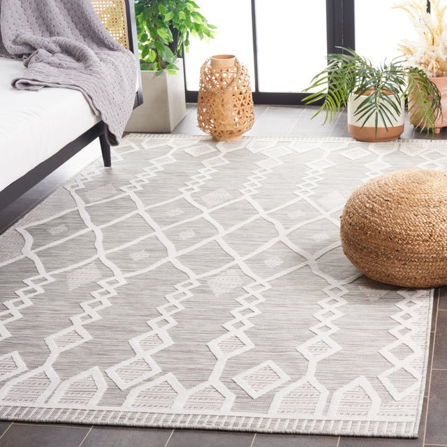 Safavieh Cabana Cbn412F Grey/Ivory Rug.