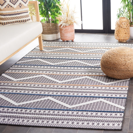 Safavieh Cabana Cbn414Z Black/Ivory Rug.