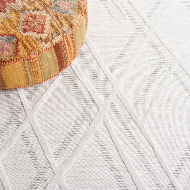 Safavieh Cabana Cbn416F Ivory/Grey Rug.