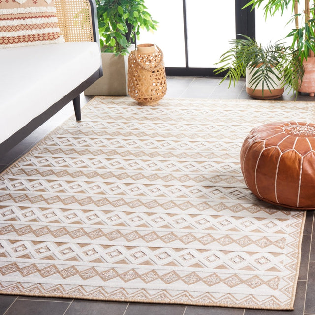 Safavieh Cabana Cbn418B Natural/Ivory Rug.