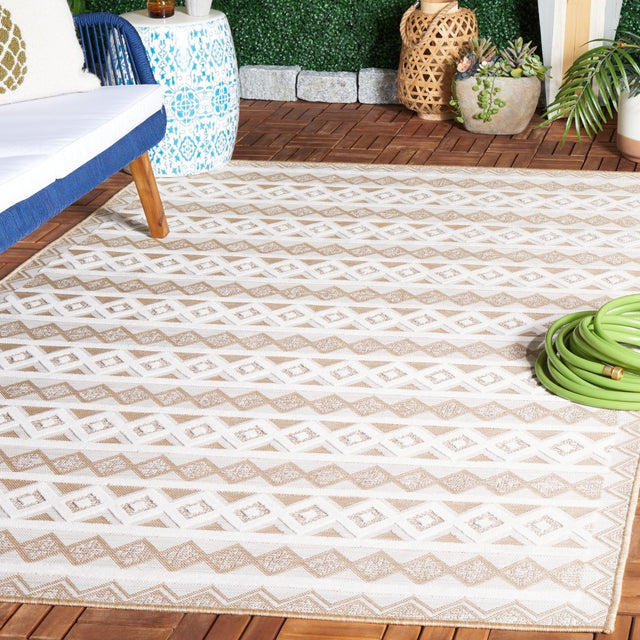 Safavieh Cabana Cbn418B Natural/Ivory Rug.