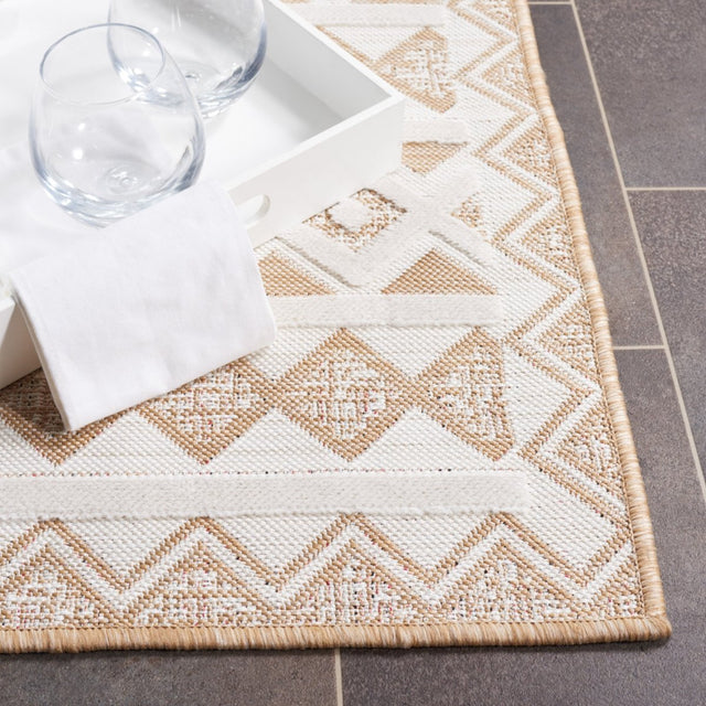 Safavieh Cabana Cbn418B Natural/Ivory Rug.