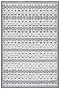 Safavieh Cabana Cbn418Z Black/Grey Ivory Rug.