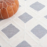 Safavieh Cabana Cbn420N Ivory/Navy Rug.